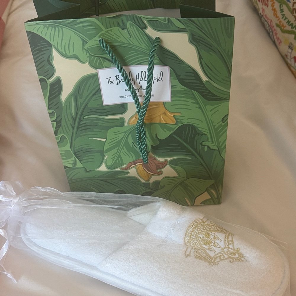 The Beverly Hills Hotel Slippers